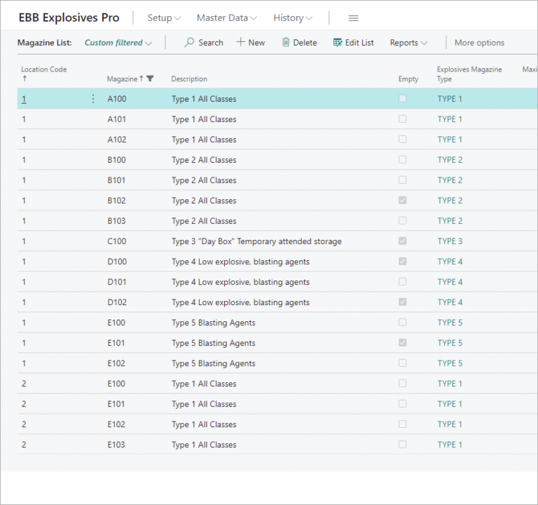 Explosives Software for Inventory Tracking & FEL Compliance